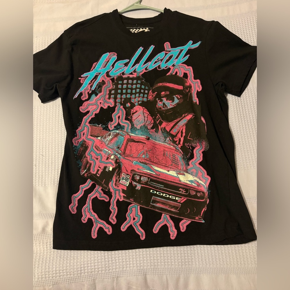 Black Hellcat Graphic T-Shirt